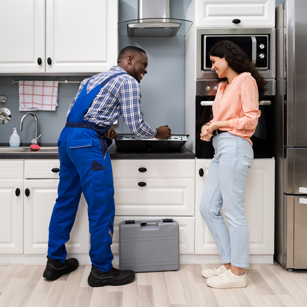 what kind of warranty do you offer on your cooktop repair services in Frankfort Heights